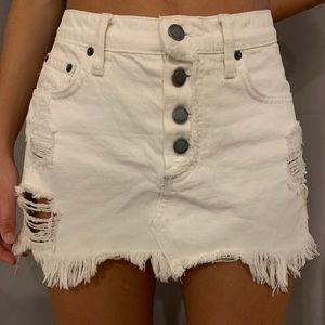White denim carmar skirt from LF